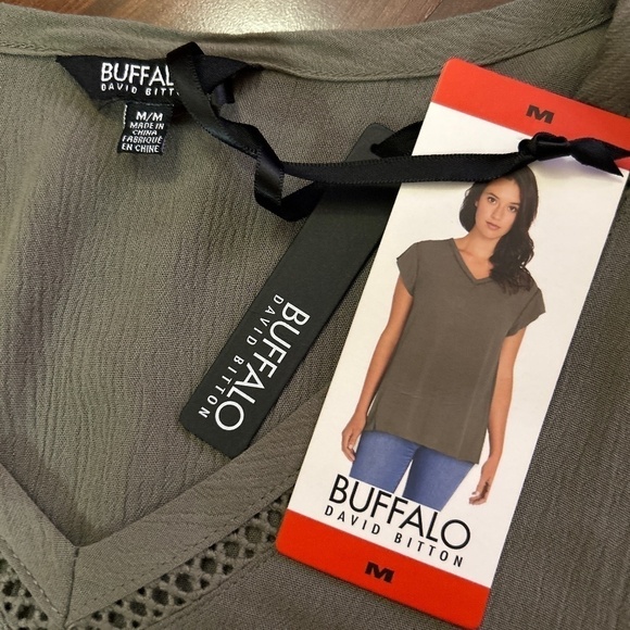 BUFFALO David Bitton Blouse size Medium - Picture 3 of 8